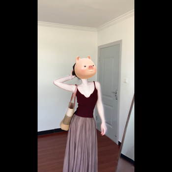 Καλοκαιρινό γαλλικό στυλ OOTD σετ: τοπ με τιράντες και μακριά φούστα με ψηλή μέση – δύο κομμάτια
