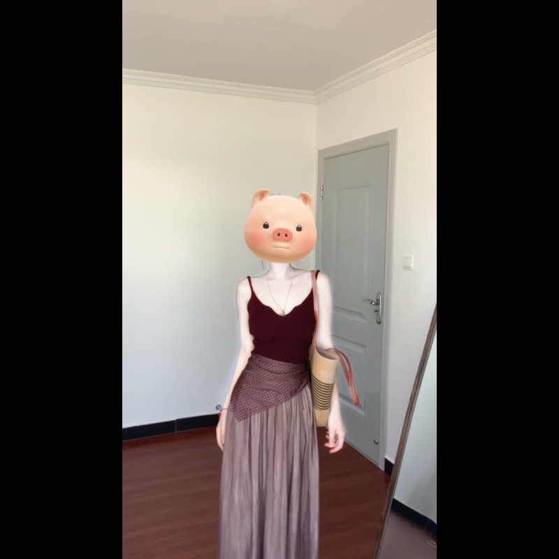 Καλοκαιρινό γαλλικό στυλ OOTD σετ: τοπ με τιράντες και μακριά φούστα με ψηλή μέση – δύο κομμάτια