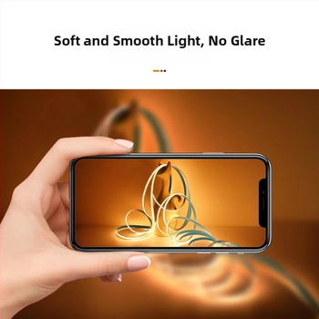 Nízkonapäťová COB LED pásik, samolepiaca, zabudované lineárne osvetlenie pre domáci strop, bez trblietania, 10 m