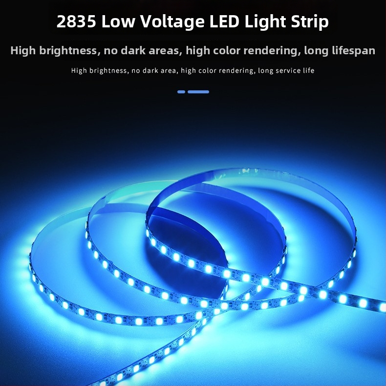Samolepiaca LED páska 2835, strihaná na mieru, holá doska pre šatník a skrinky, lineárne osvetlenie, 5V/12V/24V