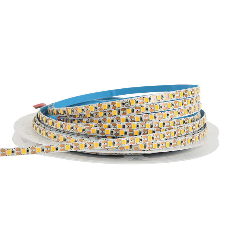 Ταινία LED αυτοκόλλητη 2835, κοπτόμενη σε PCB, για ντουλάπες και έπιπλα, γραμμικός φωτισμός, 5V/12V/24V