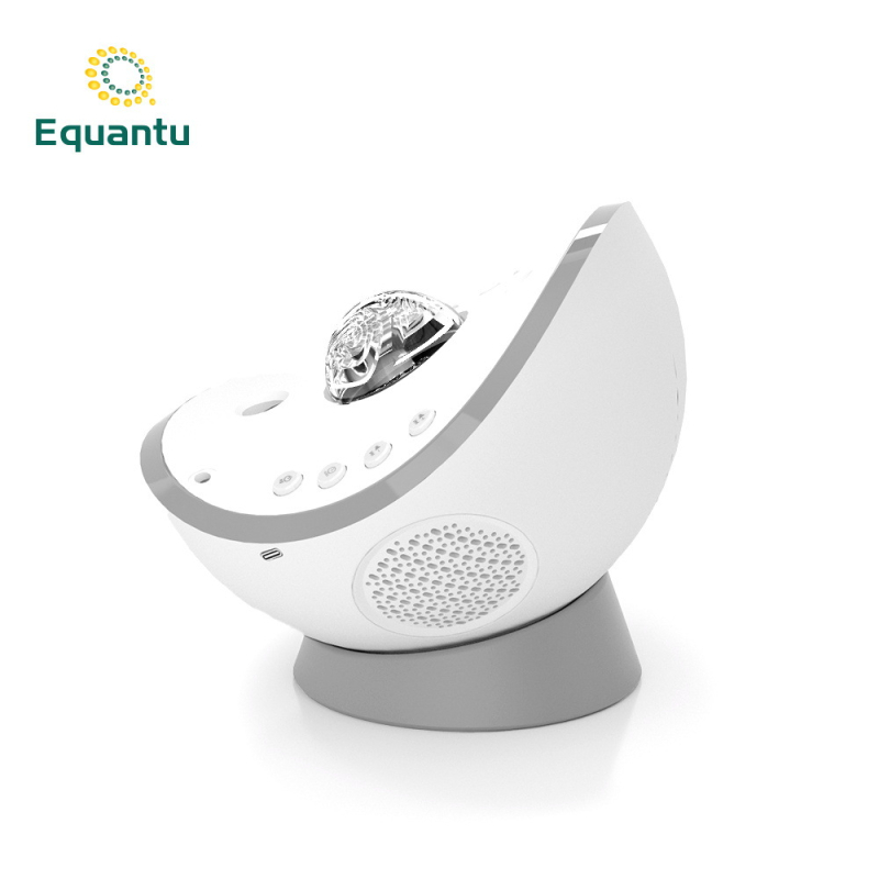 QB958 Bluetooth hangszóró sarki fény és vízhullám effektussal, hálószobai csillagos ég vetítő lámpa és hangulatos éjszakai fény