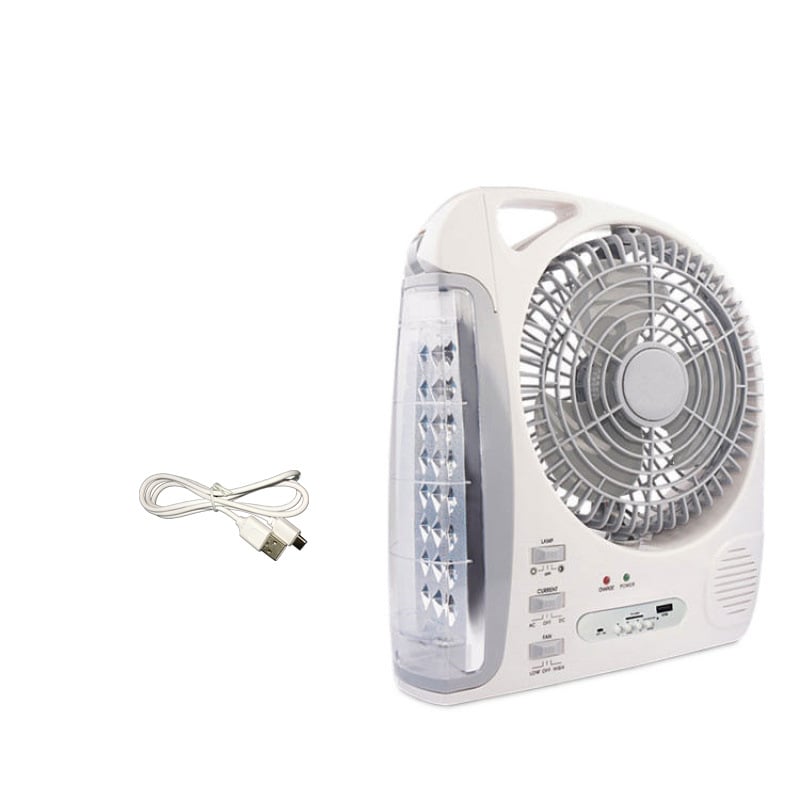 Ανεμιστήρας ηλιακής ενέργειας με LED φως και Bluetooth για εξωτερική χρήση