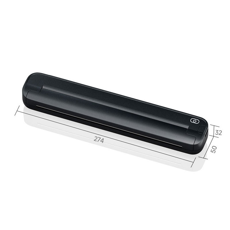 Hordozható termikus tetoválásnyomtató, mini méretű, tintamentes nyomtató tetoválástranszferre A4 méretű papírra, Bluetooth, beépített akkumulátor, otthoni használatra
