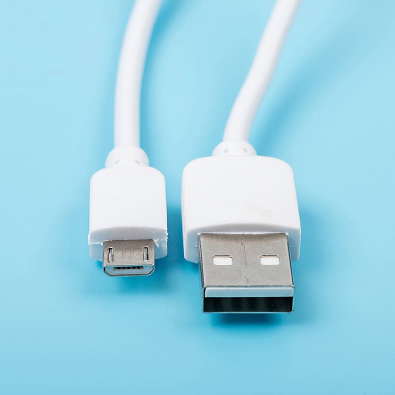 USB Android заряден кабел MicroV8 с Bluetooth слушалка, малък вентилатор и аварийна светлина – кабел за данни за бързо зареждане