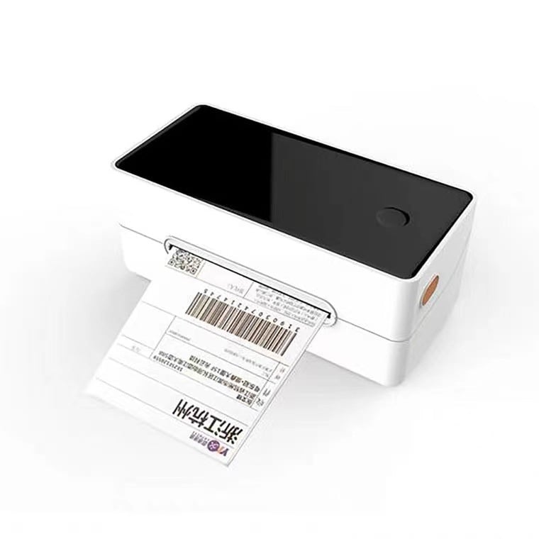 Rongda PR410 termikus címkenyomtató, asztali USB címkenyomtató termikus papírhoz