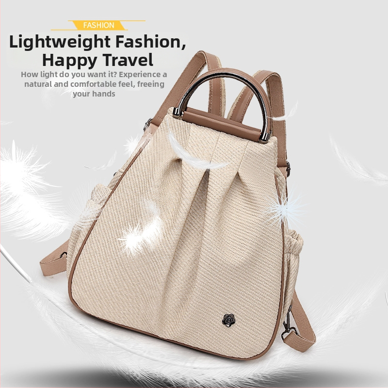 Lian Yun unisex batoh, voľnočasový multifunkčný model 2026 jeseň, mestský minimalistický dizajn, kapacita do 20 L, vhodný pre 10-palcový notebook, na cestovanie a do práce.