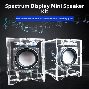 Viacúčelový zvukový DIY kit, 3W mini zosilňovač, malý reproduktor, spájkovacia doska TJ-56-208