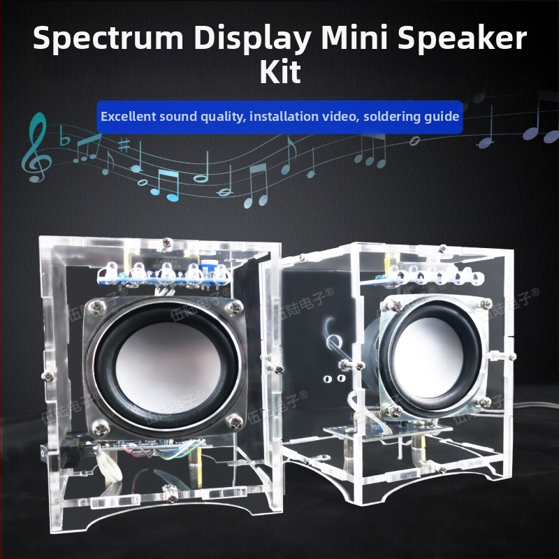 Viacúčelový zvukový DIY kit, 3W mini zosilňovač, malý reproduktor, spájkovacia doska TJ-56-208