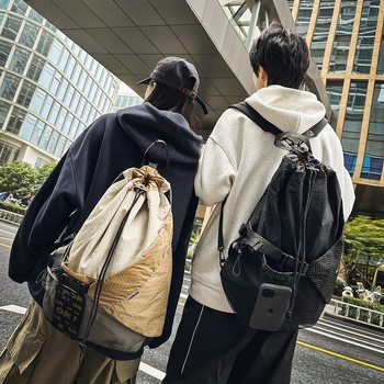Ruiyingzizhi trendy crossbody taška a batoh na outdoor cestovanie, ľahký, kapacita do 20 L, kompatibilný s 8-palcovým notebookom
