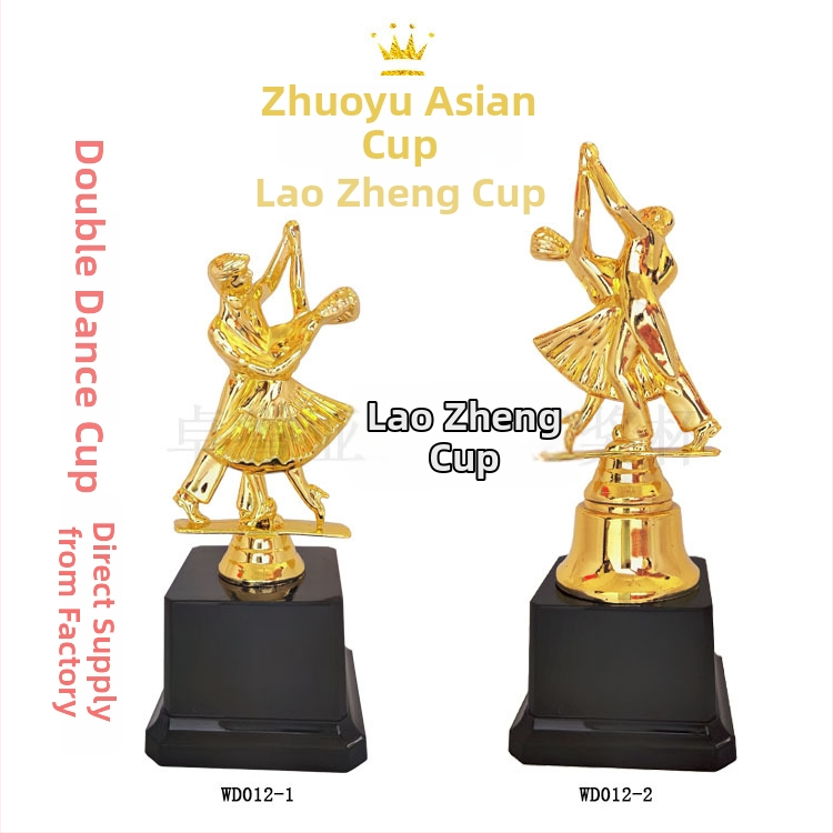 Troféj za duetný tanec, plastový kreatívny trofej