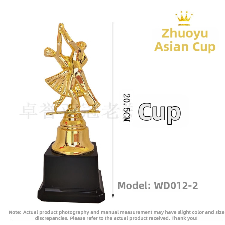 Troféj za duetný tanec, plastový kreatívny trofej