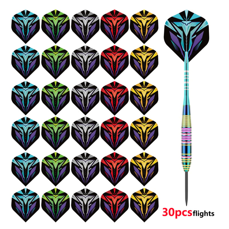 GOODARTS Lovag darts készlet szárnyakkal – 30 darab PVC darts