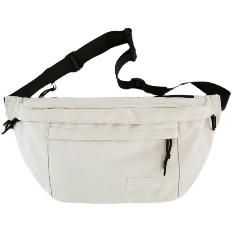 Unisex torba za prsa velike kapacitete, crossbody/ramena, gradski ulični stil, za učenike