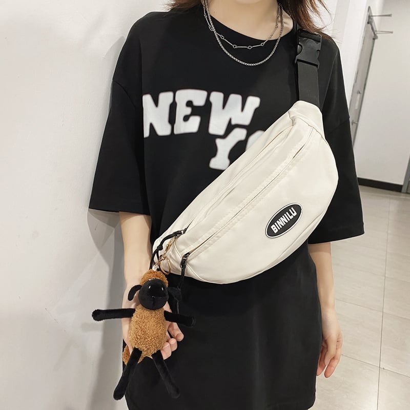 Nylon torba preko ramena za muškarce i žene, lagana, japanski stil, jednostavan dizajn