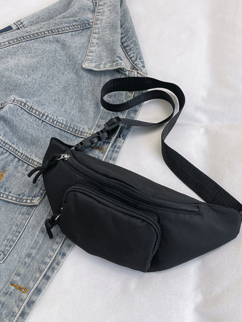 Ženska nylon crossbody torbica u uličnom stilu, zimsko izdanje 2024