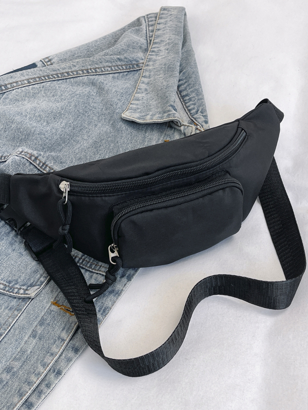 Ženska nylon crossbody torbica u uličnom stilu, zimsko izdanje 2024