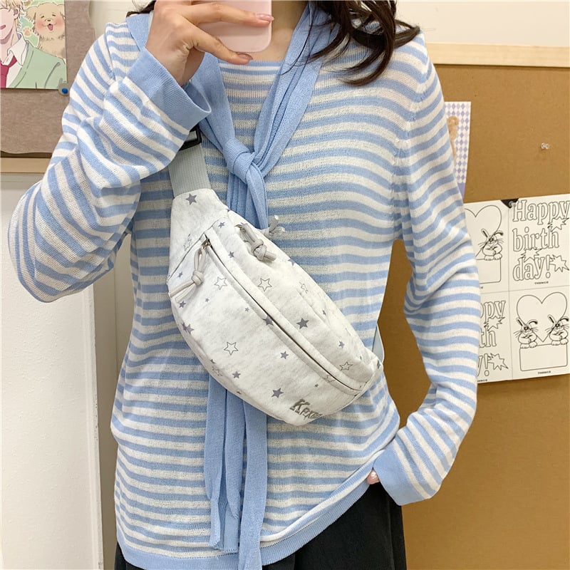 Mala crossbody torbica za djevojke, kanvas, minimalistička i svestrana, japanski stil