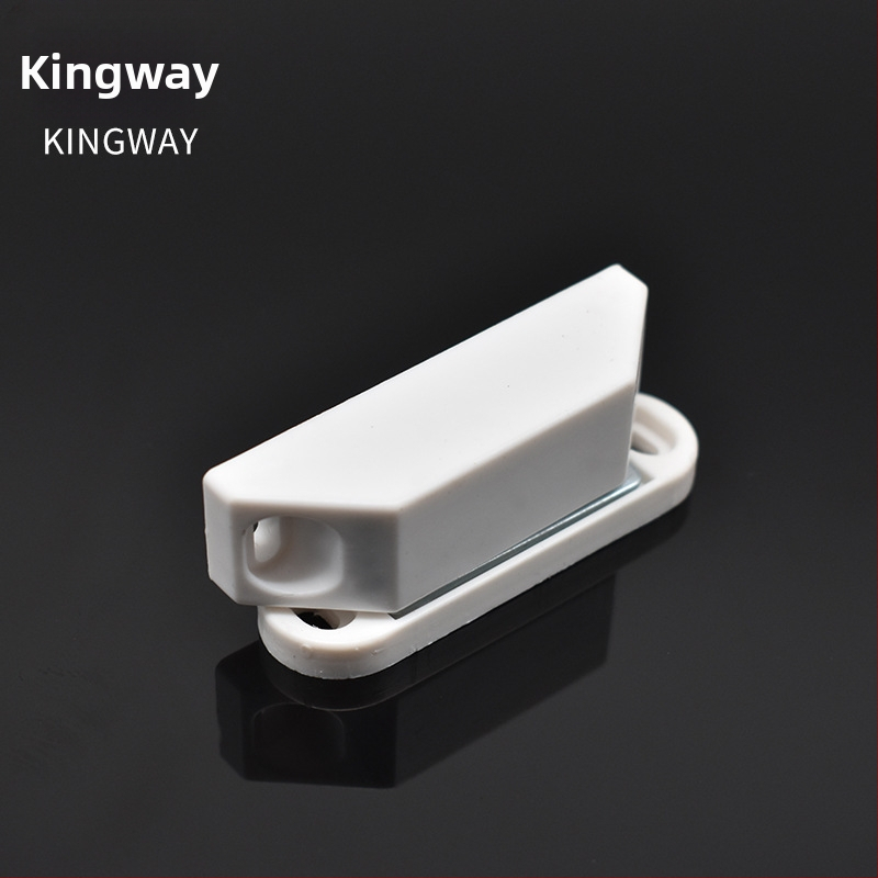 KW-277 Magnetický zaisťovač dverí skrinky so sklenenými dverami, na stenu