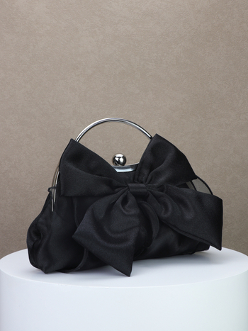 Βραδινή clutch με αλυσίδα, κούμπωμα, πολυεστερική επένδυση, για δεξώσεις