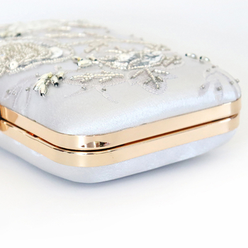 Genzi ακρυλική βραδινή clutch τσάντα, μίνι τετράγωνο σχήμα για πάρτι