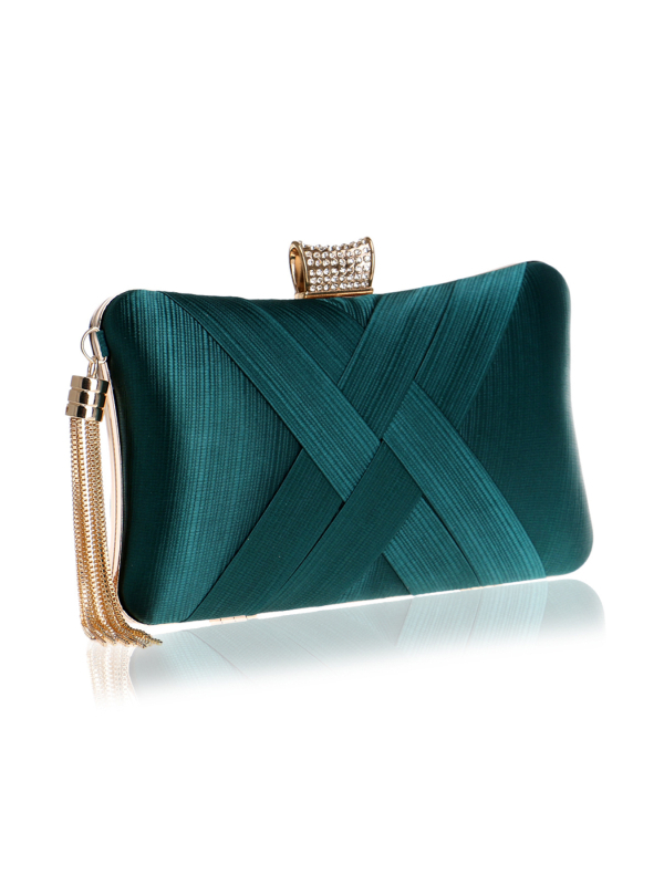 Večerná kabelka s strapcami pre ženy, elegantný clutch, európsky a americký štýl