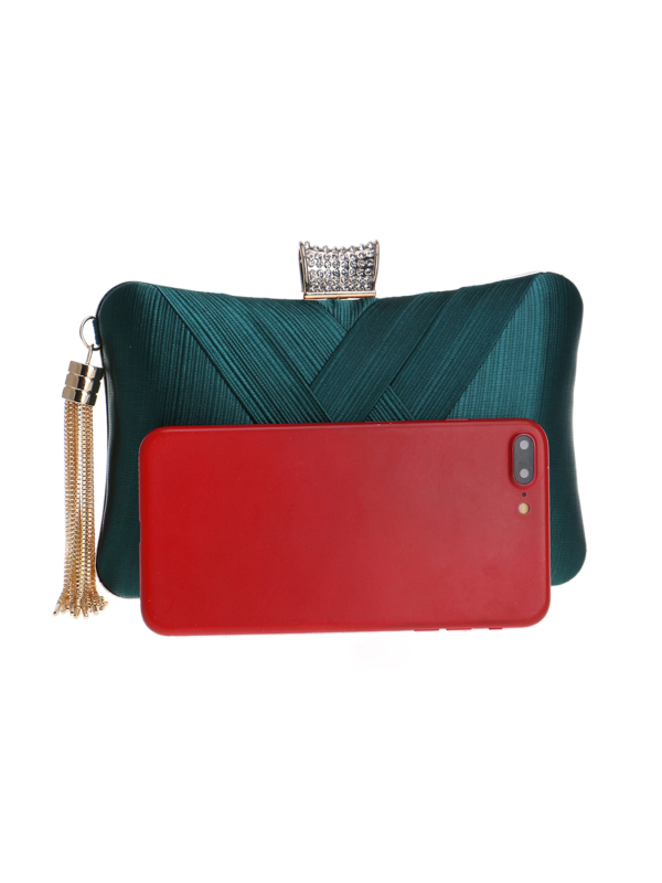 Večerná kabelka s strapcami pre ženy, elegantný clutch, európsky a americký štýl