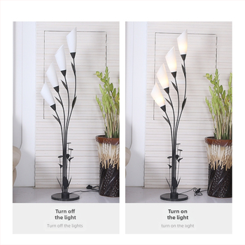 Nordická kovová umelecká podlahová lampa, minimalistická LED lampa pre sedačku, spálňu, obývaciu izbu a pracovňu