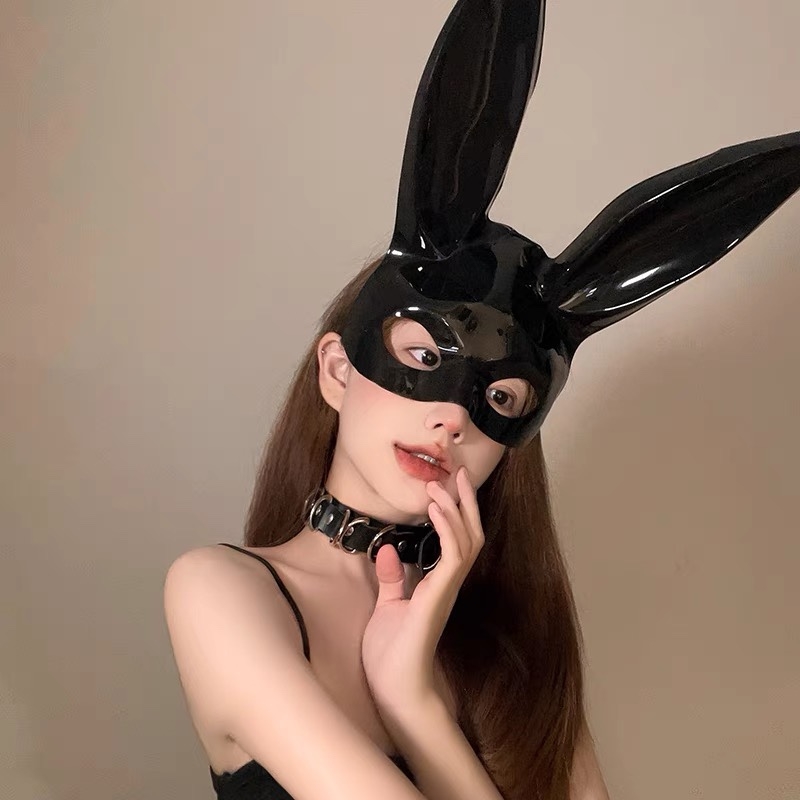 Maska na Halloween – akrylátová čiastočná maska na tvár pre cosplay a živé vysielanie