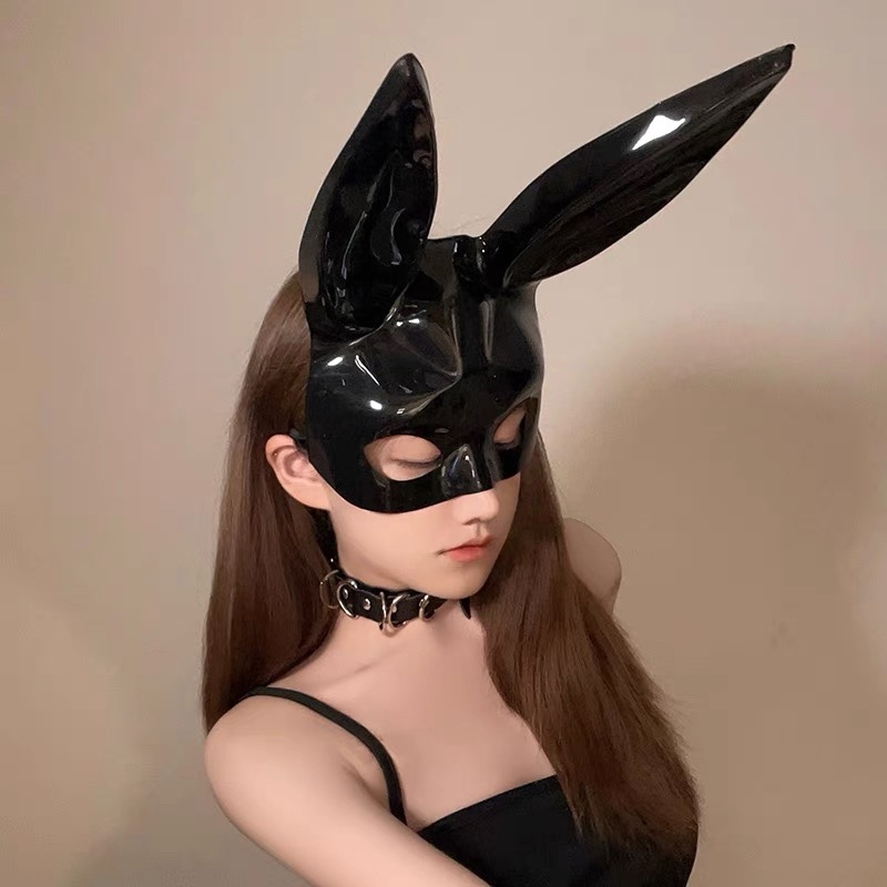 Maska na Halloween – akrylátová čiastočná maska na tvár pre cosplay a živé vysielanie