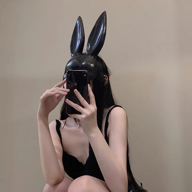 Maska na Halloween – akrylátová čiastočná maska na tvár pre cosplay a živé vysielanie