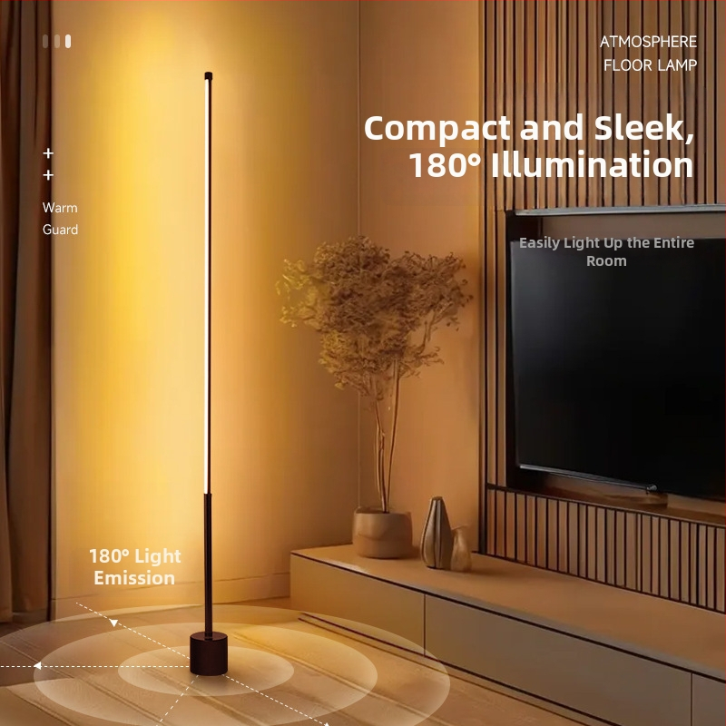 LED stojaca lampa pre dekoráciu obývačky a spálne, stojaca nočná lampa, stolná lampa, lampa na čítanie na pohovke, rohové ambientné svetlo
