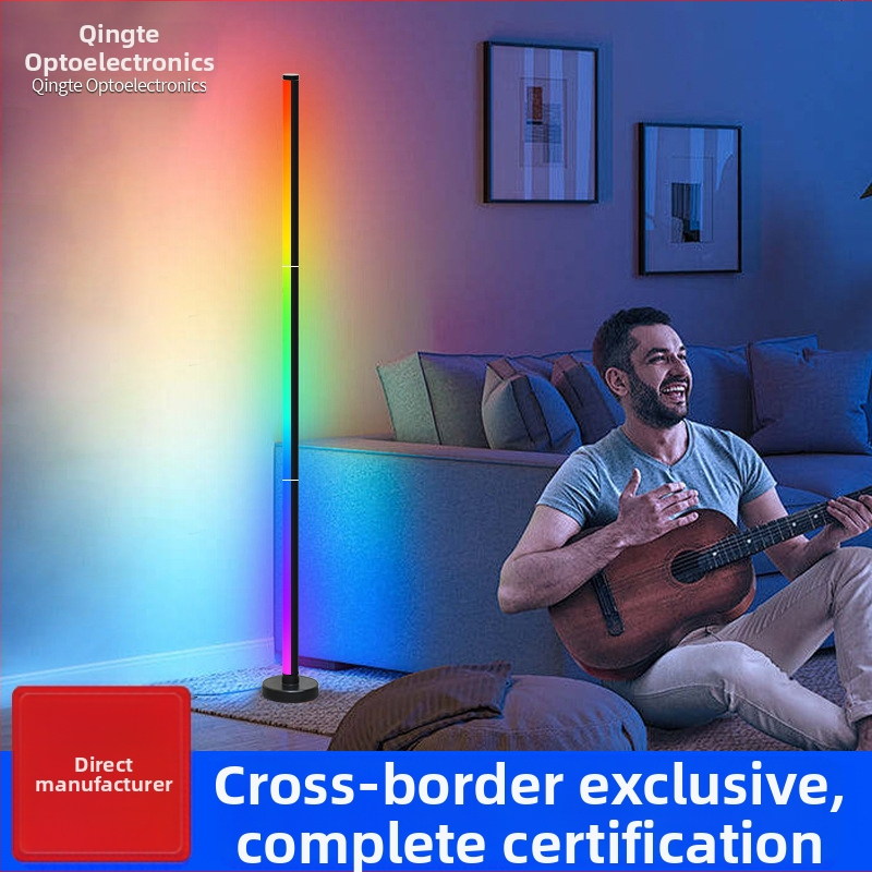 RGB ambientná rohová lampa s modulárnym DIY dizajnom, osvetlenie do spálne, USB napájanie, ovládanie cez app