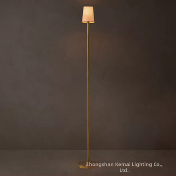 Dizajnová stojacia lampa v nordickom minimalistickom štýle, inšpirovaná americkým dizajnom, kovové telo a sklenené tienidlo, vhodná do obývačky a štúdia