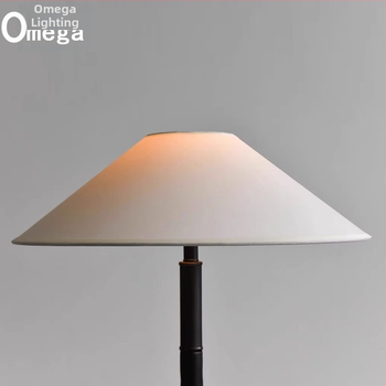 Moderná minimalistická stojacia lampa do obývačky, nový čínsky štýl, textilný dizajn, vhodná do študovne a spálne