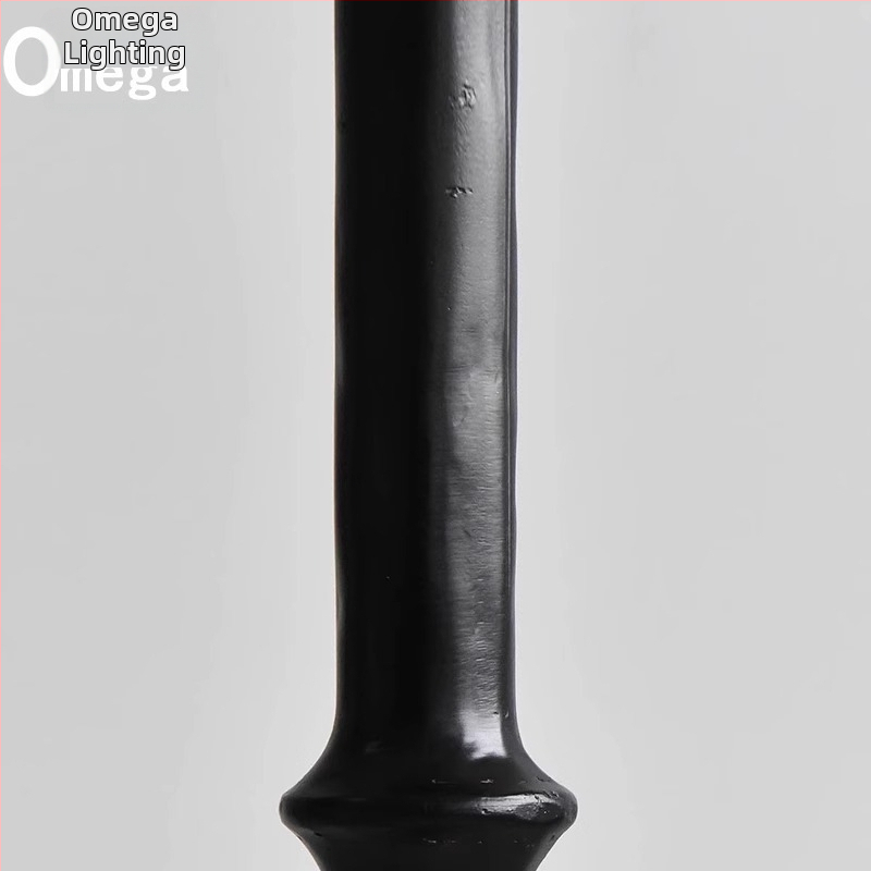 Moderná minimalistická stojacia lampa do obývačky, nový čínsky štýl, textilný dizajn, vhodná do študovne a spálne