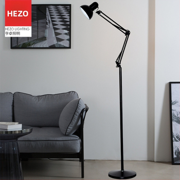 Stojaca lampa v štýle Instagram, moderný elegantný dojem pre obývačku a spálňu, minimalistická s E27 zdrojom svetla