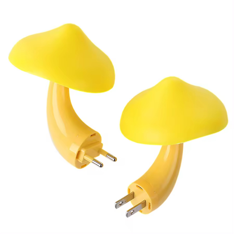 DIY LED νυχτερινό φως με αισθητήρα φωτός, σχέδιο λουλουδιού και μανιταριού