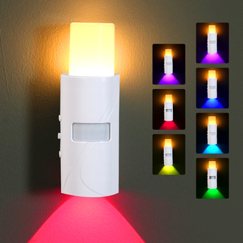 Έξυπνο μαγνητικό RGB περιβαλλοντικό νυχτερινό φως με αισθητήρα κίνησης, ρυθμιζόμενη φωτεινότητα, τοίχικη λάμπα από το κομοδίνο και φως διαδρόμου