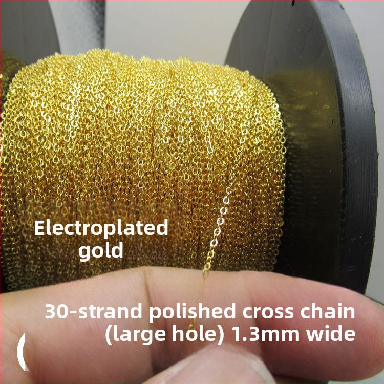 Materiály DIY pre šperky zo striebra 925: O-tvar reťaz, leštená krížová reťaz, väčšie množstvo čiastočne hotových reťazí, strapcové doplnky