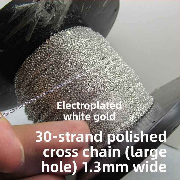 Materiály DIY pre šperky zo striebra 925: O-tvar reťaz, leštená krížová reťaz, väčšie množstvo čiastočne hotových reťazí, strapcové doplnky