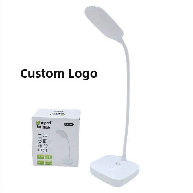 LED stolná lampa na štúdium, USB napájanie, skladacia, ochrana očí, kompaktná nočná lampička pre internát