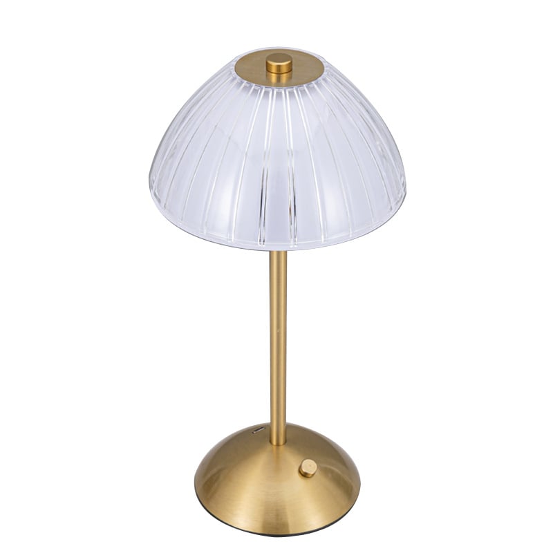Tekvicové LED nočné svetlo z kované železa do spálne, nabíjateľná dekoratívna stolná lampa