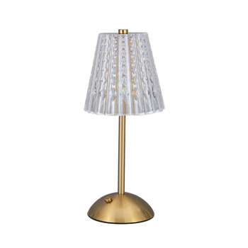 LED dekoratívna nočná lampa s dotykovým ovládaním, tri farby bez stmievania, nabíjateľná krištáľová stolová lampa