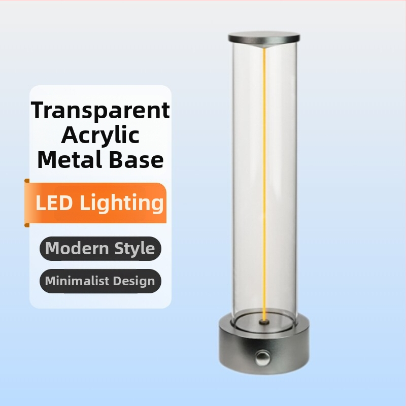 Stolová lampa s kvantovou atmosférou, minimalistická LED vláknová nočná lampička, nabíjateľná, stmievateľná pre spálňu