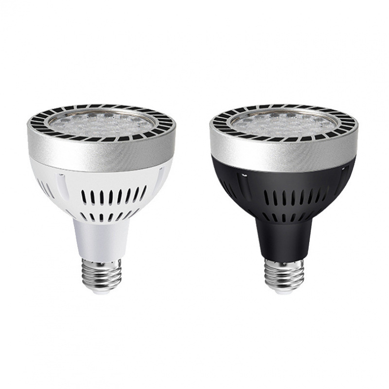 Par30 LED COB svetelný zdroj, závit E27, 45W, traťové osvetlenie pre obchody