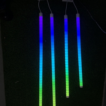 LED T8 RGB σωλήνας αλλαγής χρώματος, 220V, μήκος 0,6 m, 7W, IP65, γωνία δέσμης 320°