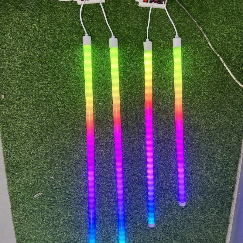 LED T8 RGB σωλήνας αλλαγής χρώματος, 220V, μήκος 0,6 m, 7W, IP65, γωνία δέσμης 320°