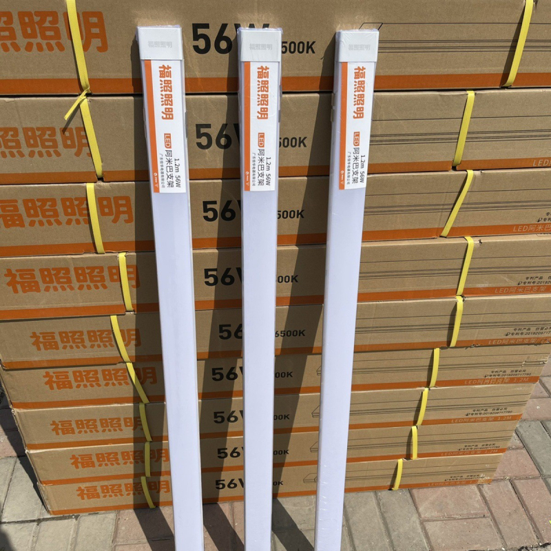 Fu Zhao LED βάση αμοιβάδας, 1,2 m, υπερλαμπρή, εξοικονόμηση ενέργειας, μακριά λωρίδα γραφείου με ενσωματωμένο λαμπτήρα ημέρας και καθαρισμού