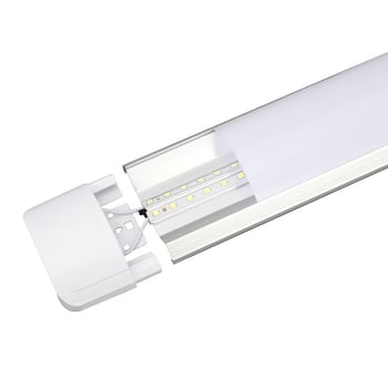 LED χαμηλής τάσης φως καθαρισμού, μακρύ λωρίδα οροφής, καμπυλωτό αλουμινένιο περίβλημα, ενσωματωμένος στήριγμα AC/DC, είσοδος 12–36V